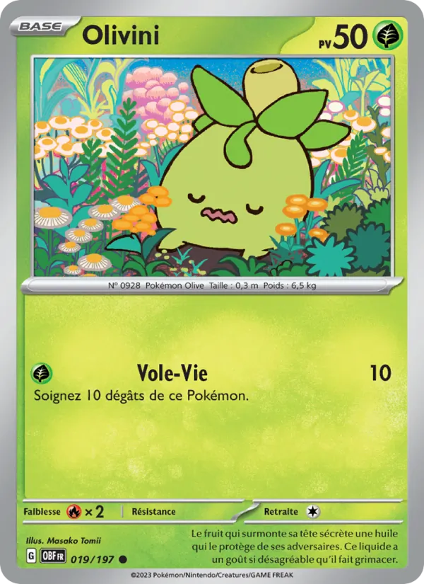 Carte Olivini 019/197 – Flammes Obsidiennes
