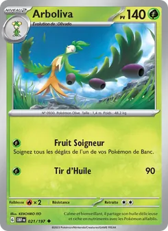 Carte Arboliva 021/197 – Flammes Obsidiennes