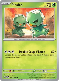 Carte Pimito 024/197 – Flammes Obsidiennes