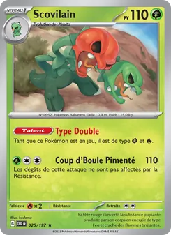 Carte Scovilain 025/197 – Flammes Obsidiennes