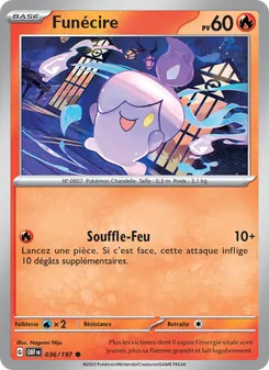 Carte Funécire 036/197 – Flammes Obsidiennes