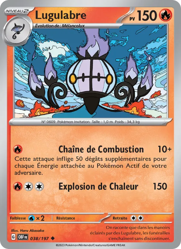 Carte Lugulabre 038/197 – Flammes Obsidiennes