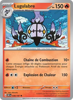 Carte Lugulabre 038/197 – Flammes Obsidiennes