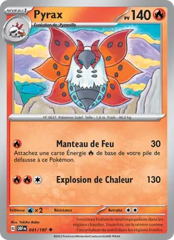 Carte Pyrax 041/197 – Flammes Obsidiennes