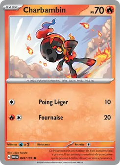 Carte Charbambin 043/197 – Flammes Obsidiennes