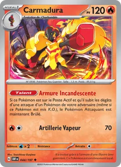 Carte Carmadura 044/197 – Flammes Obsidiennes