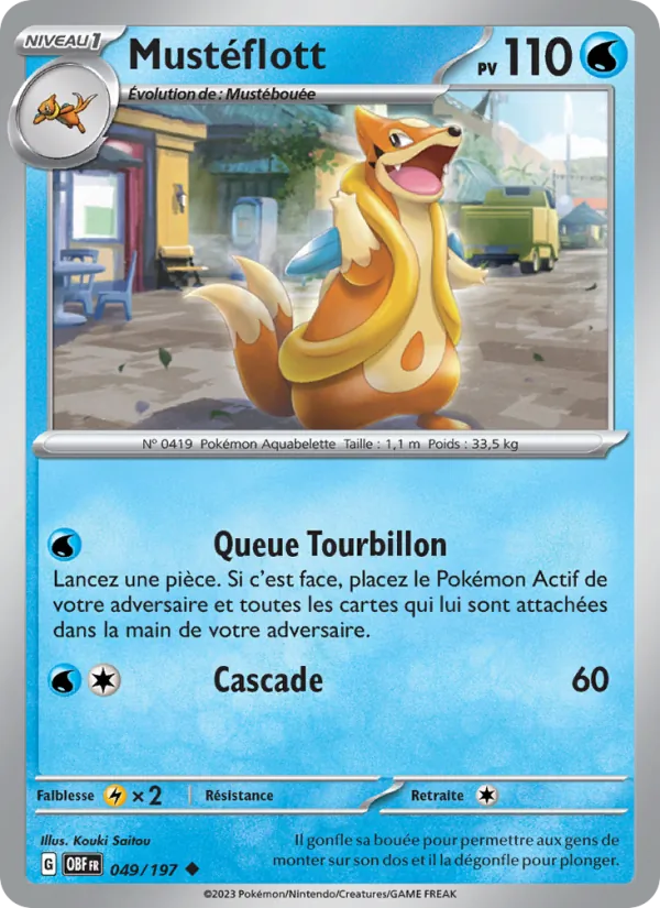 Carte Mustéflott 049/197 – Flammes Obsidiennes