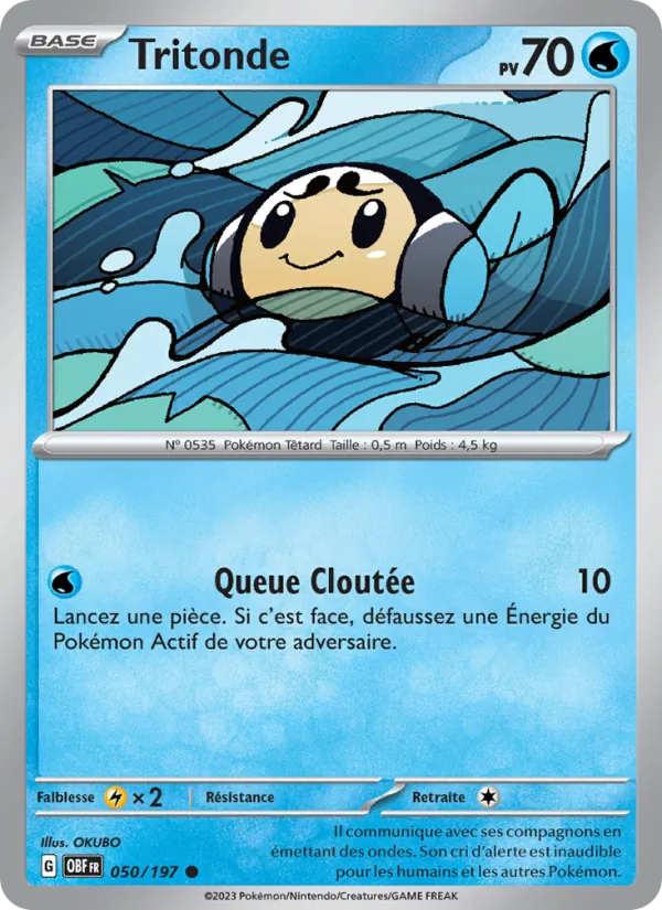 Carte Tritonde 050/197 – Flammes Obsidiennes