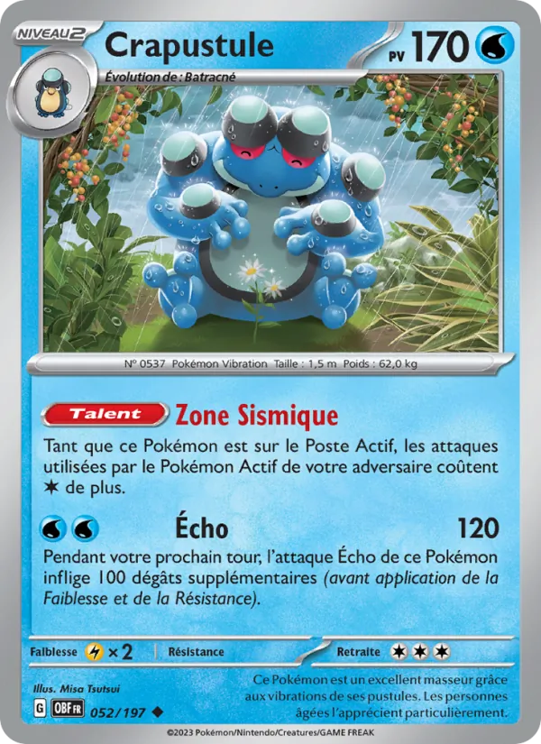 Carte Crapustule 052/197 – Flammes Obsidiennes