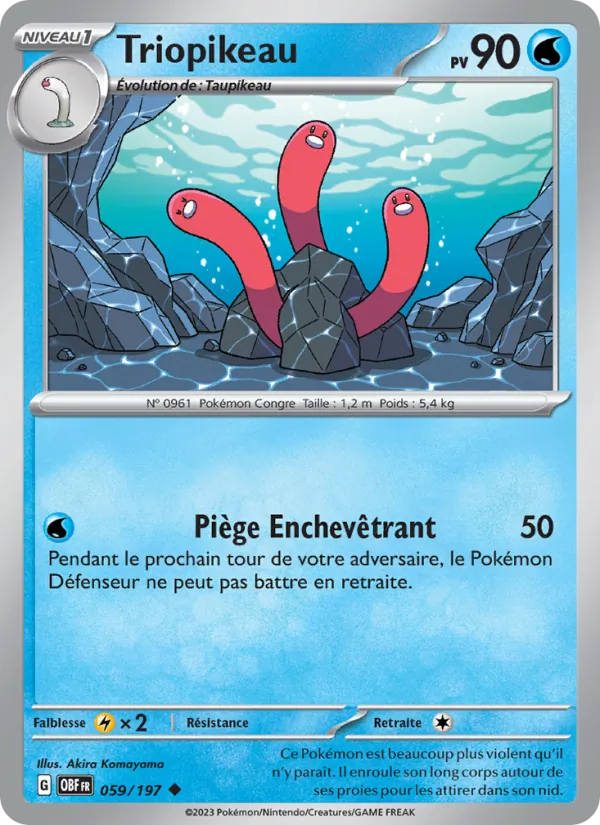 Carte Triopikeau 059/197 – Flammes Obsidiennes