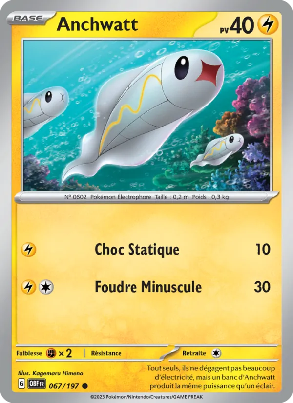 Carte Anchwatt 067/197 – Flammes Obsidiennes