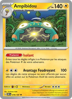 Carte Ampibidou 078/197 – Flammes Obsidiennes