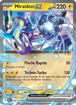 Carte Miraidon-ex 079/197 – Flammes Obsidiennes