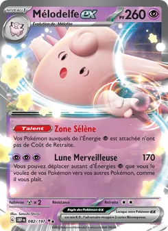 Carte Mélodelfe-ex 082/197 – Flammes Obsidiennes