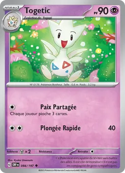 Carte Togetic 084/197 – Flammes Obsidiennes