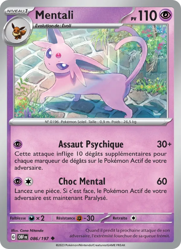 Carte Mentali 086/197 – Flammes Obsidiennes