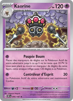 Carte Kaorine 095/197 – Flammes Obsidiennes