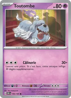 Carte Toutombe 100/197 – Flammes Obsidiennes