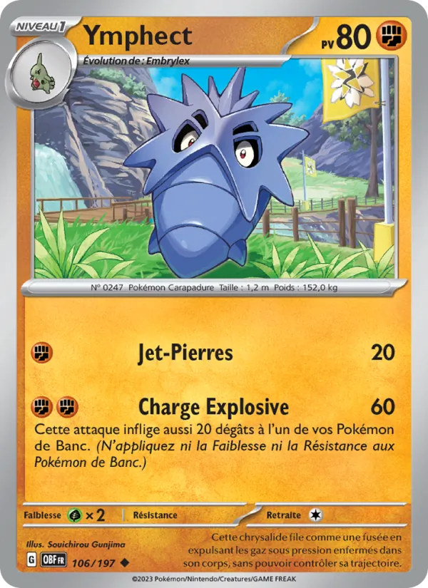 Carte Ymphect 106/197 – Flammes Obsidiennes