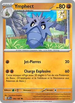 Carte Ymphect 106/197 – Flammes Obsidiennes