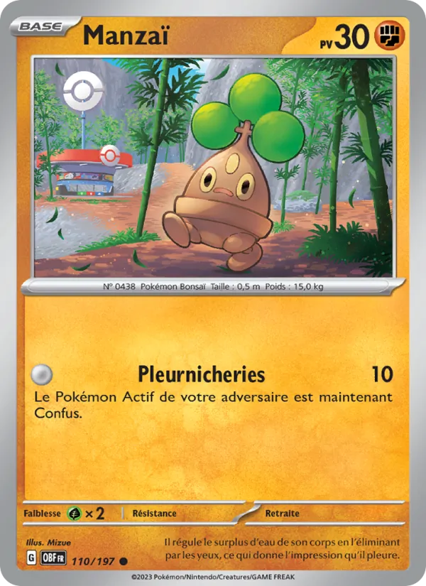 Carte Manzaï 110/197 – Flammes Obsidiennes