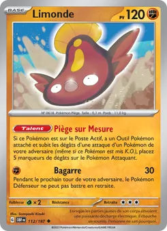 Carte Limonde 112/197 – Flammes Obsidiennes