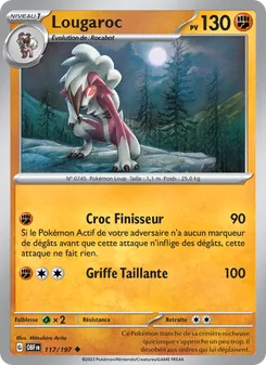 Carte Lougaroc 117/197 – Flammes Obsidiennes