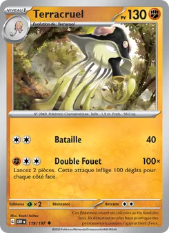 Carte Terracruel 119/197 – Flammes Obsidiennes