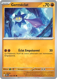 Carte Germéclat 122/197 – Flammes Obsidiennes