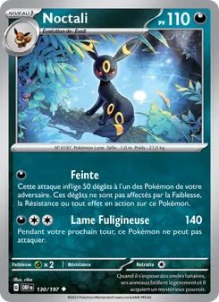 Carte Noctali 130/197 – Flammes Obsidiennes