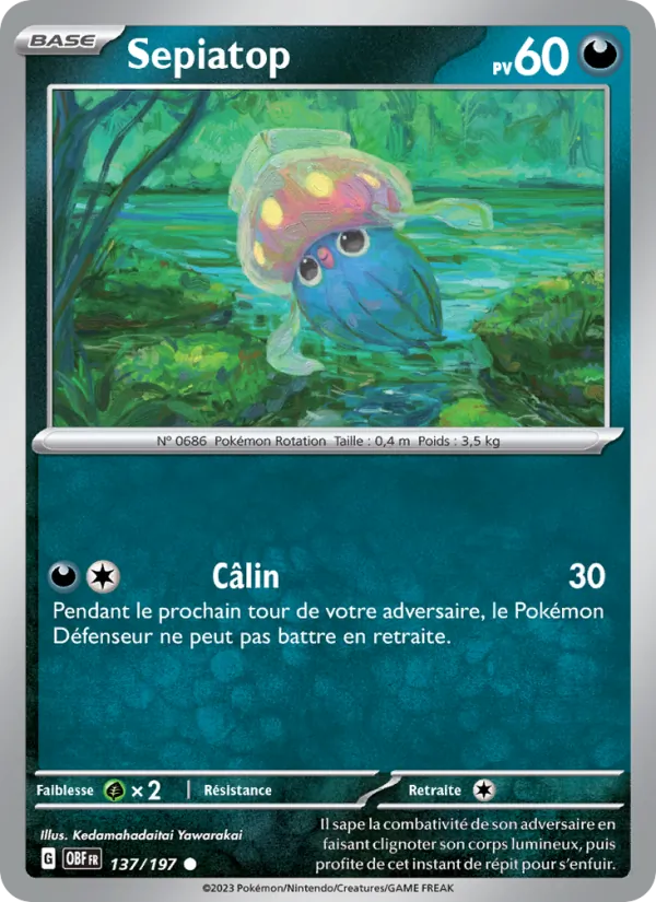 Carte Sepiatop 137/197 – Flammes Obsidiennes