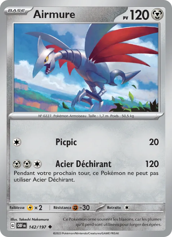 Carte Airmure 142/197 – Flammes Obsidiennes