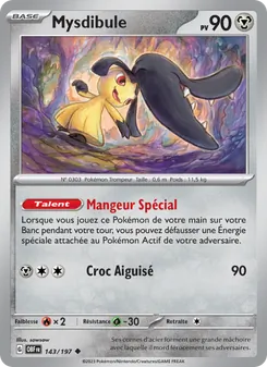 Carte Mysdibule 143/197 – Flammes Obsidiennes