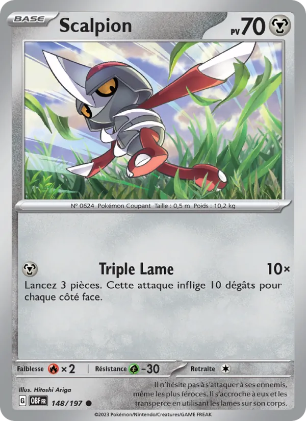 Carte Scalpion 148/197 – Flammes Obsidiennes