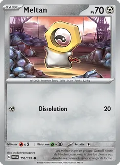 Carte Meltan 152/197 – Flammes Obsidiennes