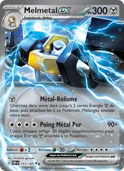 Carte Melmetal-ex 153/197 – Flammes Obsidiennes