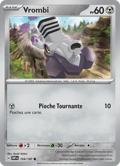 Carte Vrombi 154/197 – Flammes Obsidiennes