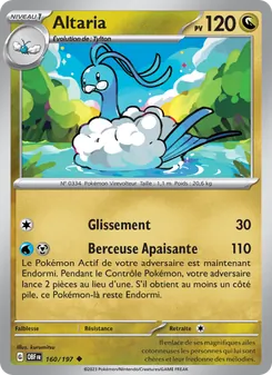 Carte Altaria 160/197 – Flammes Obsidiennes