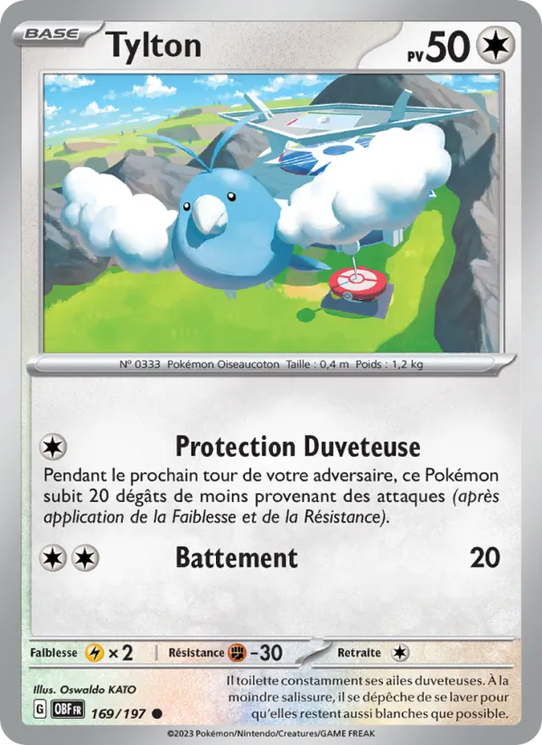 Carte Tylton 169/197 – Flammes Obsidiennes