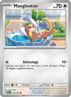 Carte Manglouton 176/197 – Flammes Obsidiennes