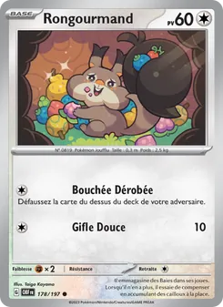 Carte Rongourmand 178/197 – Flammes Obsidiennes
