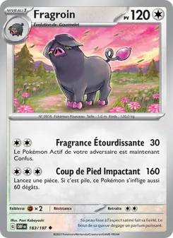 Carte Fragroin 183/197 – Flammes Obsidiennes