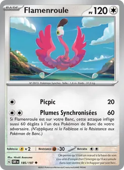 Carte Flamenroule 185/197 – Flammes Obsidiennes
