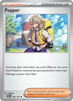Carte Pepper 186/197 – Flammes Obsidiennes