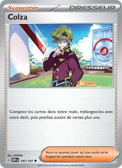 Carte Colza 187/197 – Flammes Obsidiennes