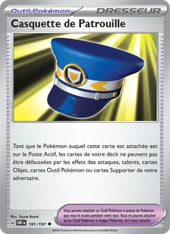 Carte Casquette de Patrouille 191/197 – Flammes Obsidiennes