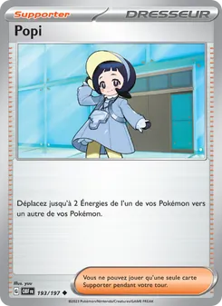 Carte Popi 193/197 – Flammes Obsidiennes