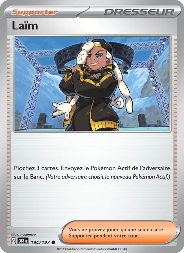 Carte Laïm 194/197 – Flammes Obsidiennes