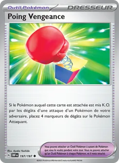 Carte Poing Vengeance 197/197 – Flammes Obsidiennes
