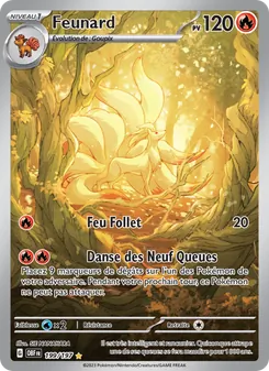 Carte Feunard 199/197 – Flammes Obsidiennes